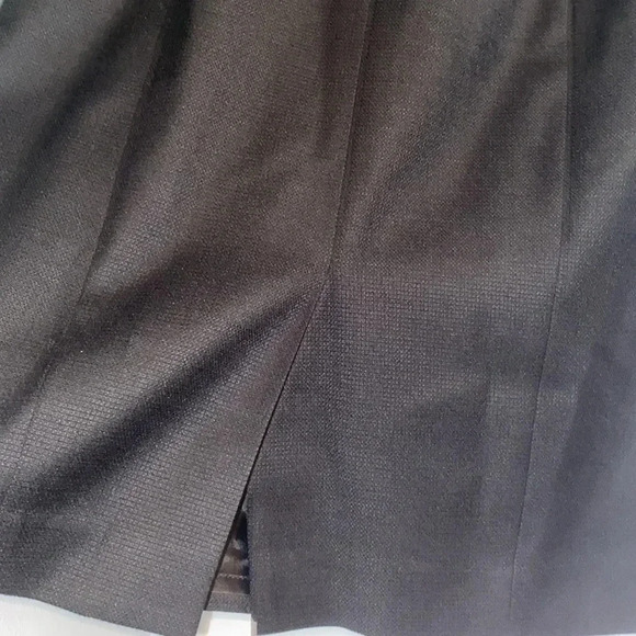 Reiss black wool blend short sleeve dress - size 6 - great condtion - cut outs - Picture 10 of 10